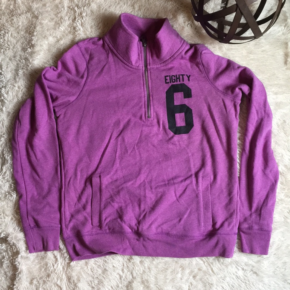 Victoria’s Secret Pink Half Zip Sweatshirt